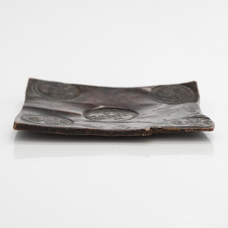 Plooturaha, Adolf Fredrik, 1/2 taaleria, kuparia 1751.