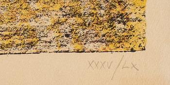 Max Ernst, lithograph in colours, 1950, signed XXXV/LX.