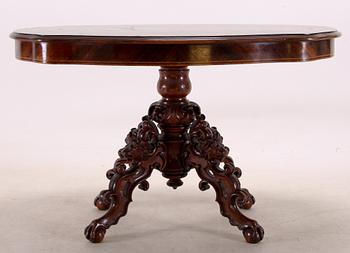 SALONGSBORD, nyrokoko, 1800-talets slut.