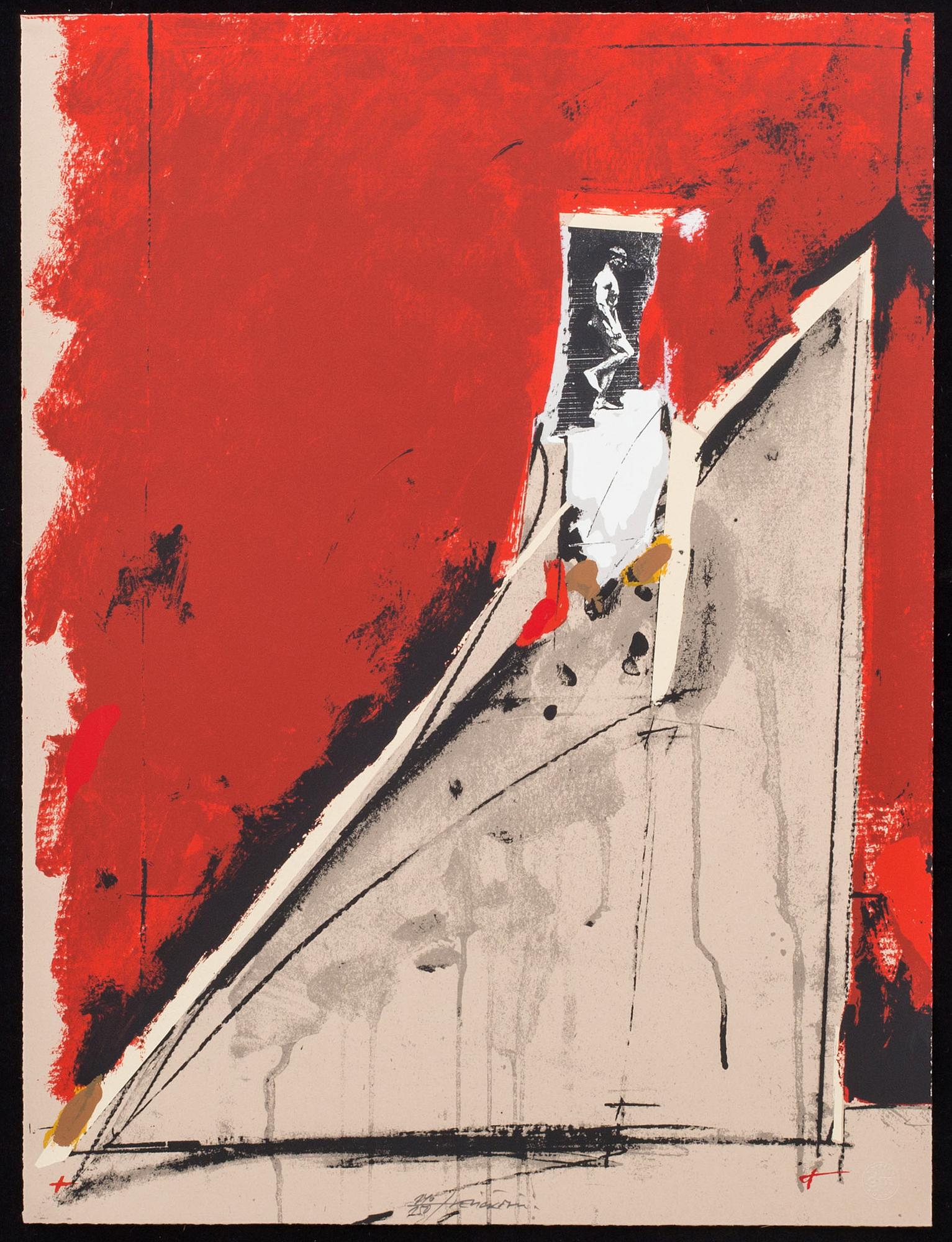 Vladimir (Vlada) Veličković, VLADIMIR VELICKOVIC, färgserigrafi, signerad och numrerad 140/150.