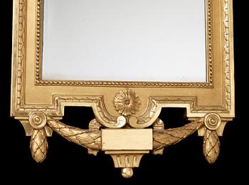A Gustavian mirror by J. Åkerblad, master 1758.