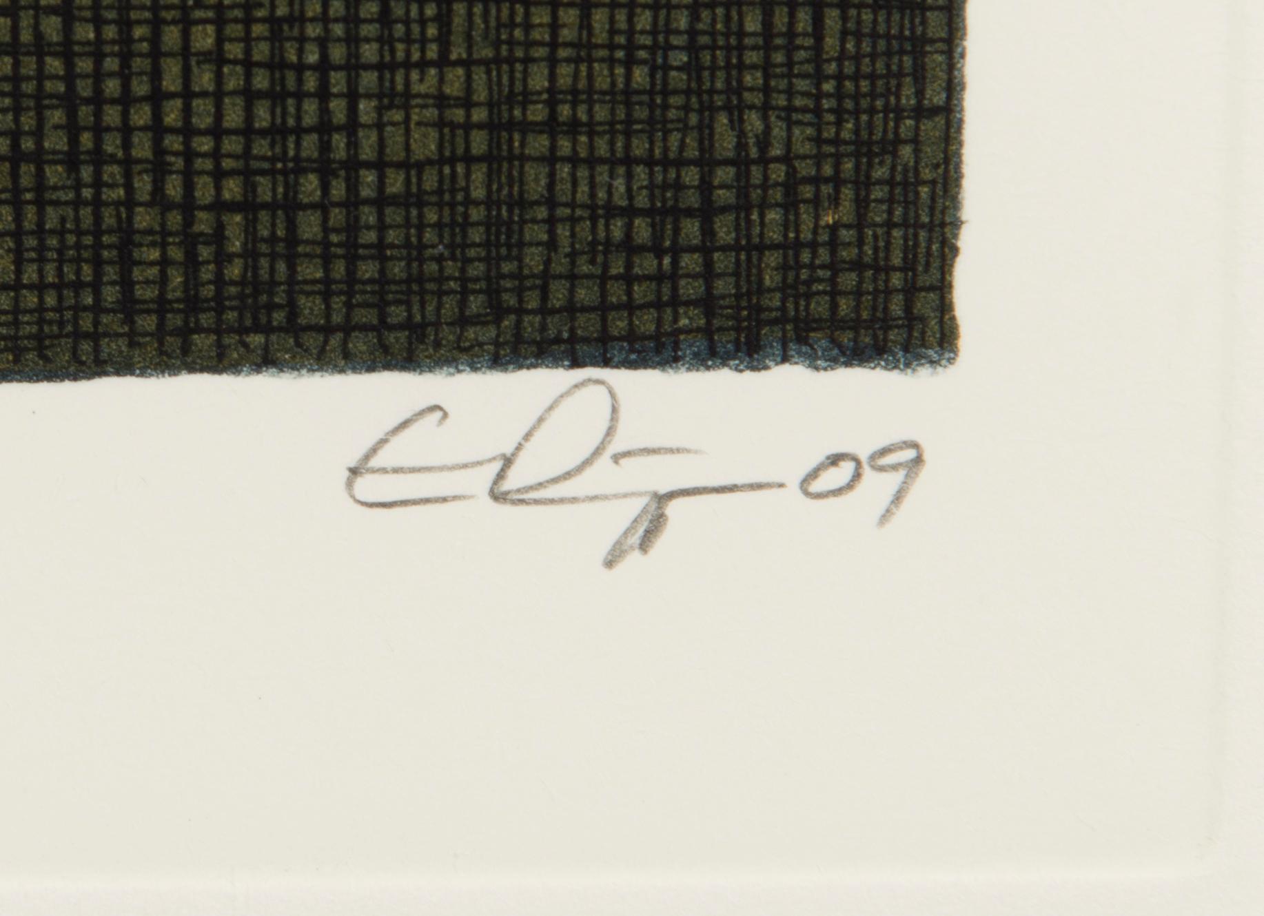 ESA RIIPPA, etsaus ja akvatinta, signeerattu ja päivätty 09, numeroitu 58/100.