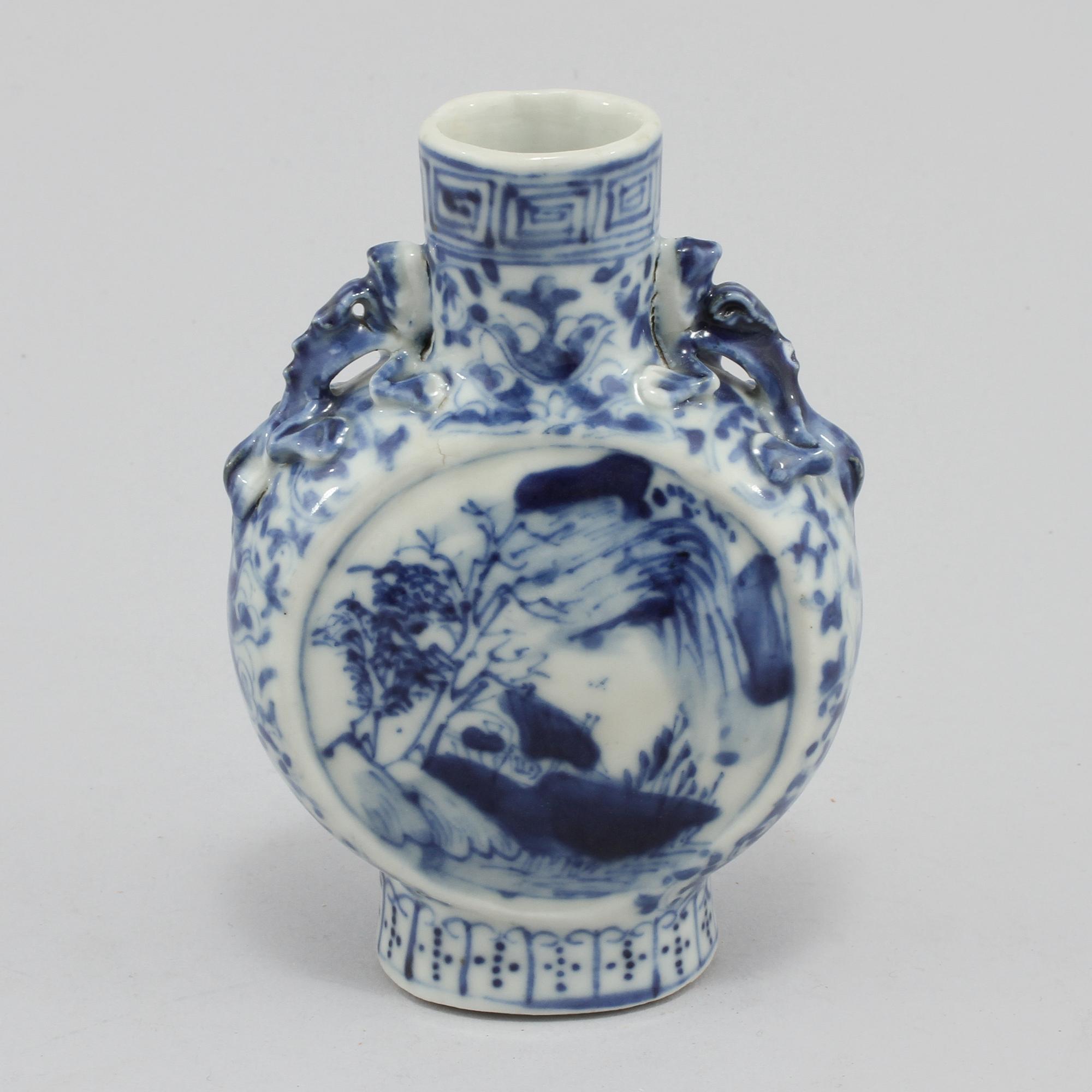 PILGRIMSKRUS, porslin, Kina, 1800-tal.