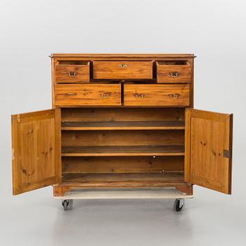 A Swedish late 19th century cupboard.