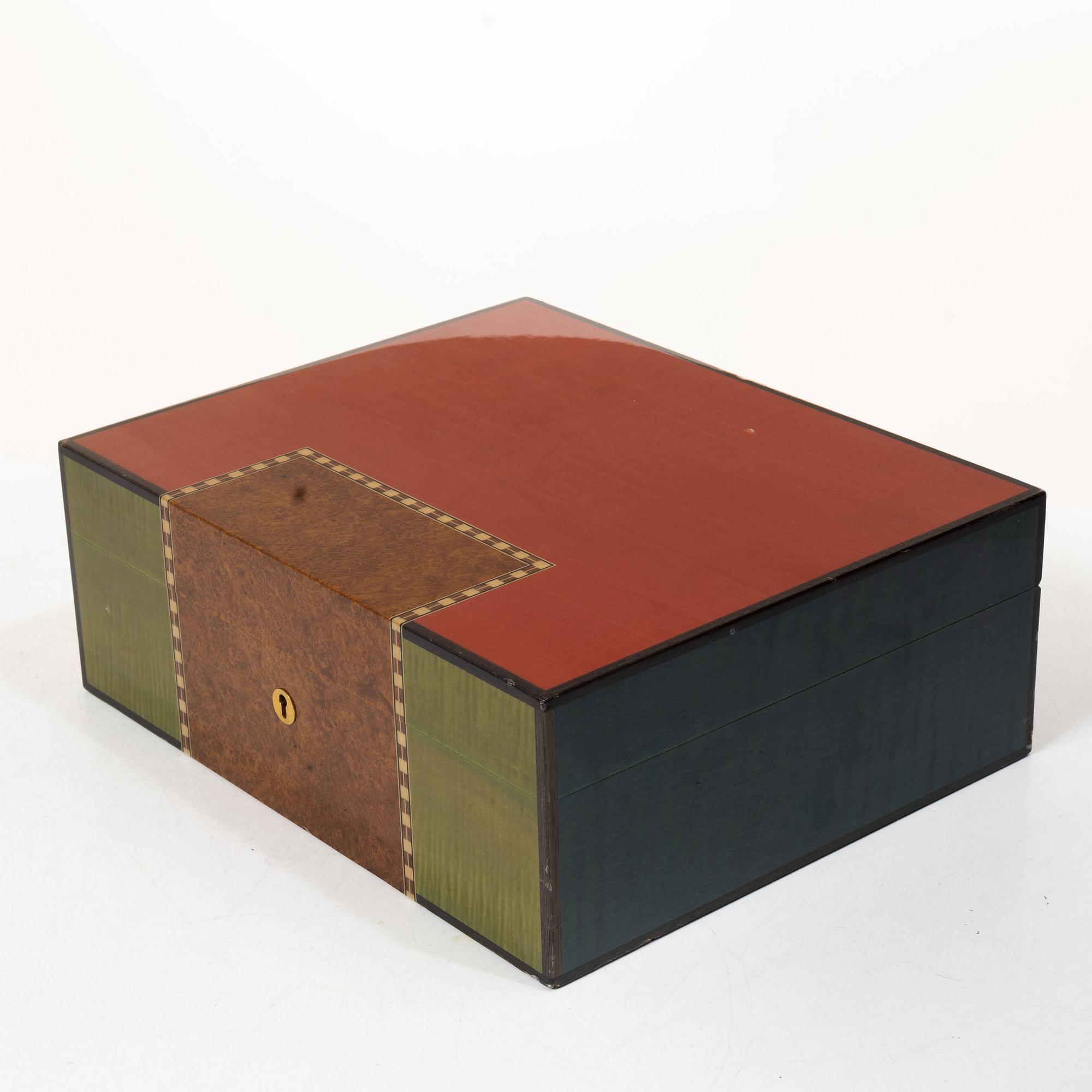 Elie Bleu, humidor, Paris, circa 2000. Provenance: H.H. Hamad bin Khalifa Al Thani.