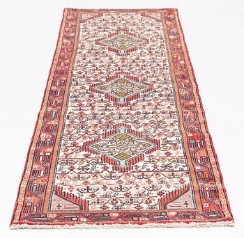 A Zaghe runner, approximately 290 x 81 cm.