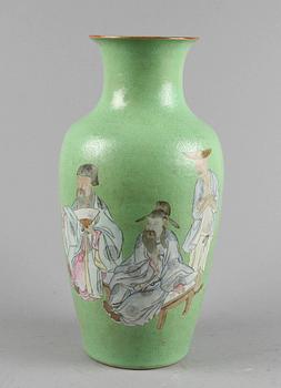 VAS, porslin, Kina 1800-talets andra hälft.