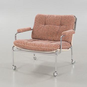 Armchair, "Eva", Lindlöfs Möbler, Lammhult, late 20th Century.