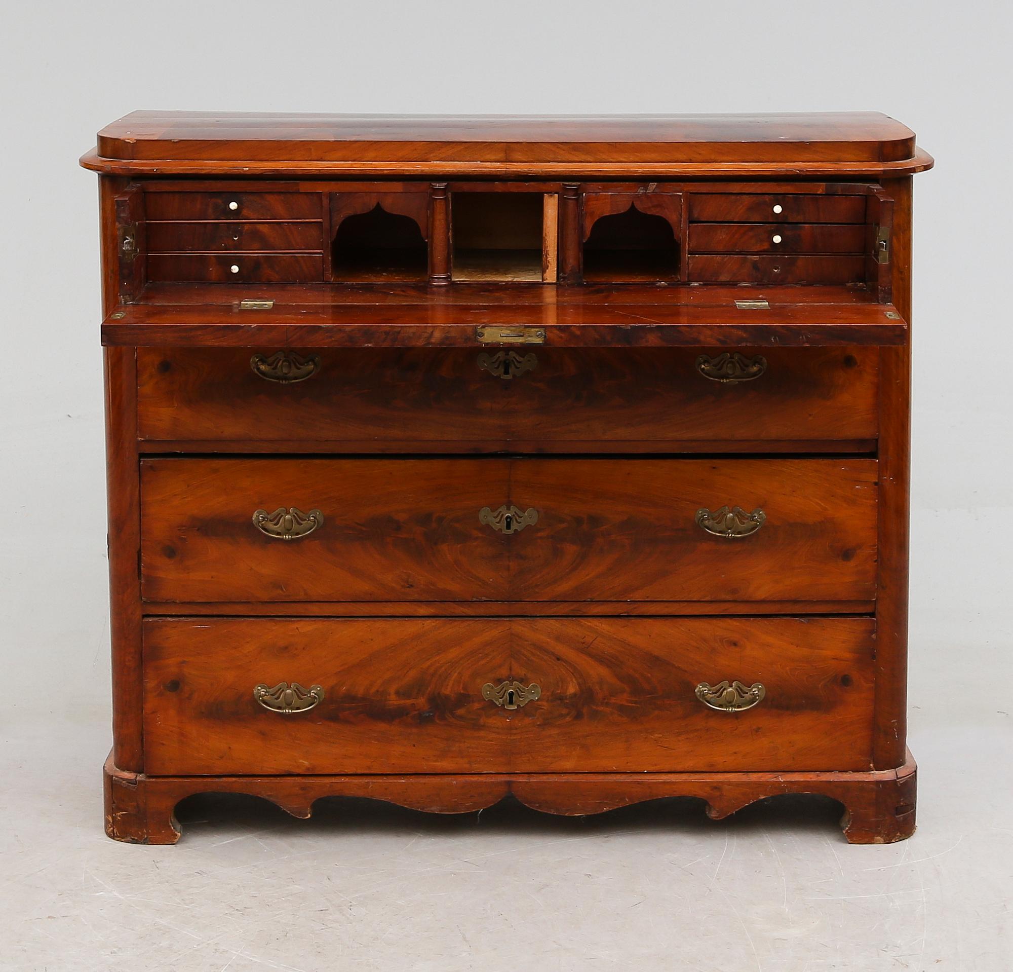 SKRIVBYRÅ, 1800-talets mitt.