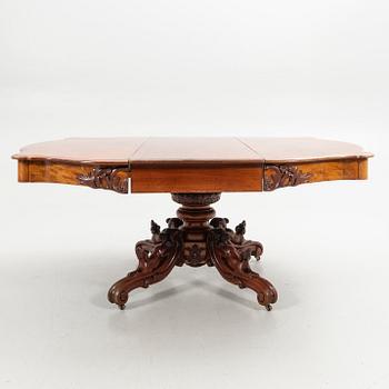 Dining table, Rococo style, first half of the 20th century.