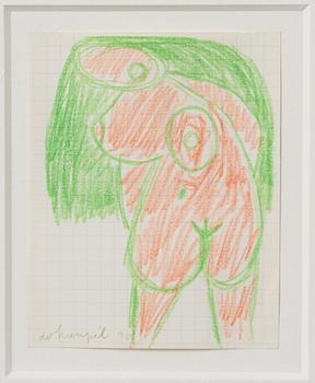 Jiri Georg Dokoupil, Untitled.