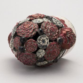 A stoneware sculpture, signed Kaipiainen Arabia.