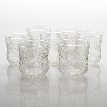 Oiva Toikka, 29 lasiston osia, "Fauna", Nuutajärvi Notsjö.