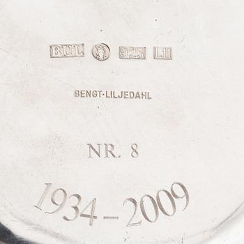 Bengt Liljedahl, a sterling silver bowl, Stockholm 2009.