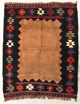 Afshar/Veramin Sofreh antique rug, approx. 115x96 cm.