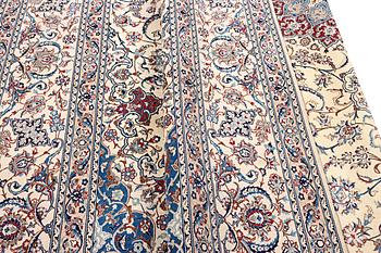 Matta, Nain, part silk, 6 laa, ca. 363 x 249 cm.