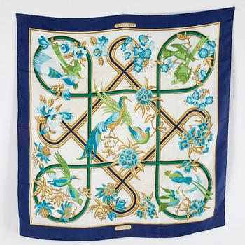 SCARF, siden, "Caraïbes", Christiane Vauzelles, Hermès.