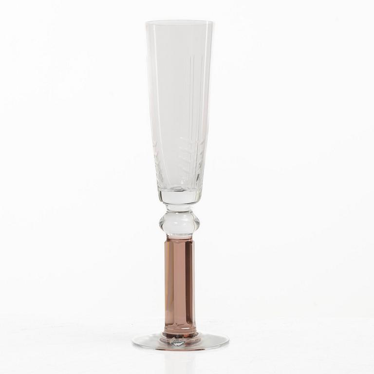 Gunnar Cyrén, glasservis, 15 delar, "Versailles", Orrefors.