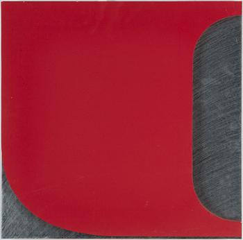 GUNNAR ÅNGER, painted wood and zinc plate.