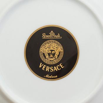 A Versace "Medusa" 16-piece porcelain coffee service, Rosenthal, Germany.