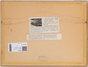 ANDO UTAGAWA HIROSHIGE (6), UTAMARA, and SHARAKU (2) colour woodblock prints. Japan, 20th century.