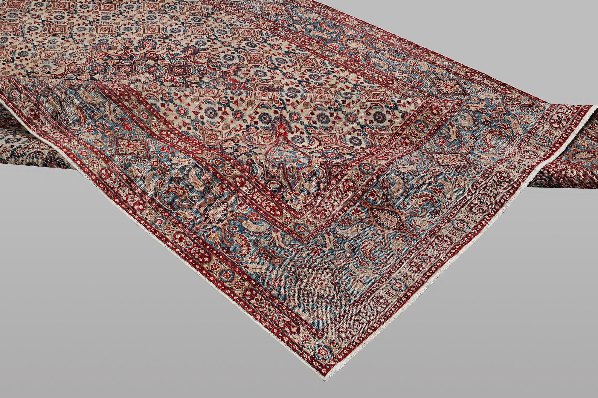 Matta, persisk, Vintage design, ca 325 x 197 cm.