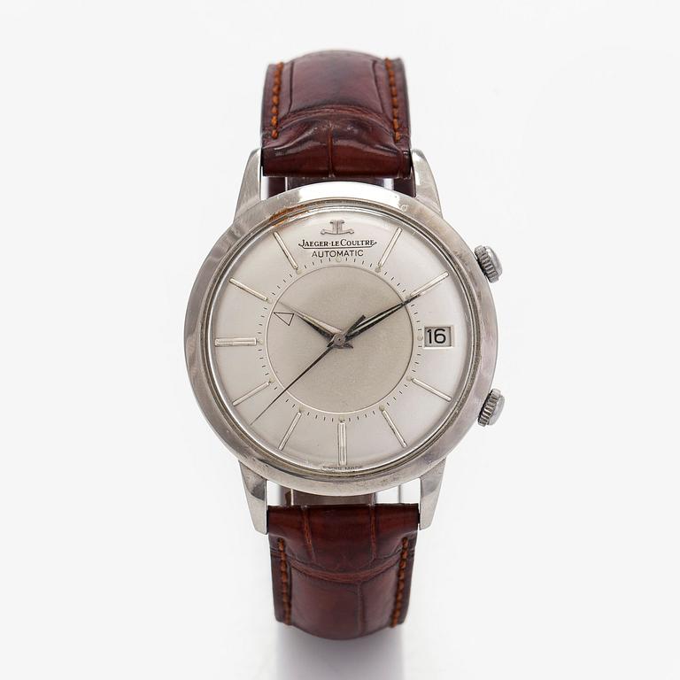 Jaeger-LeCoultre, Memovox, wristwatch, 37 mm.