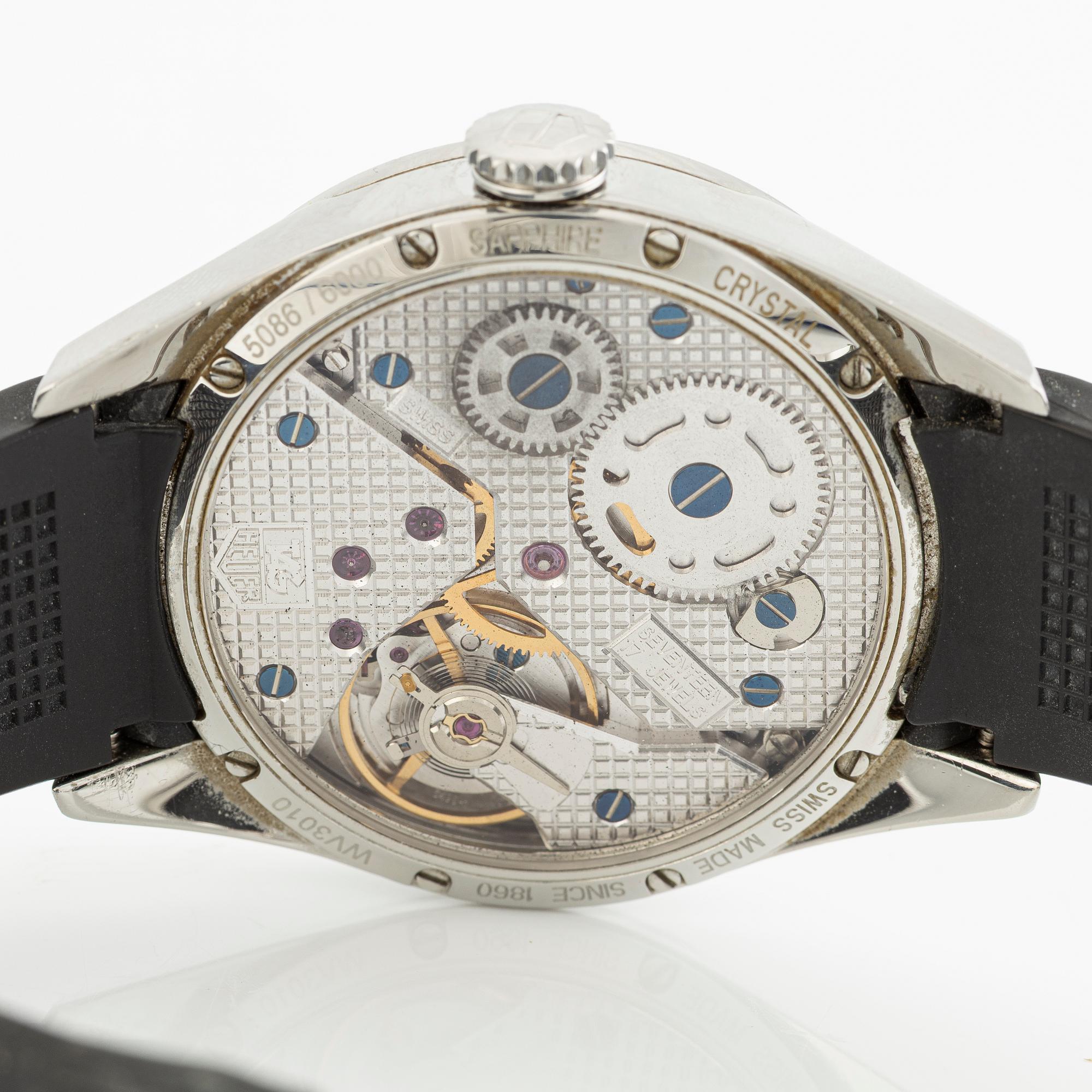 TAG Heuer, Carrera, Calibre 1, "Limited Edition", wristwatch, 43 mm.