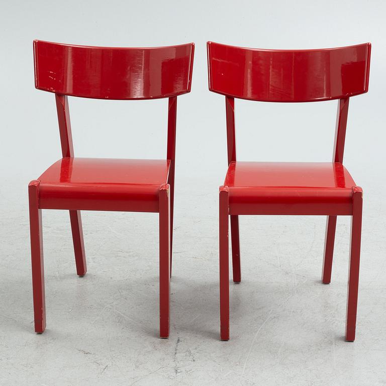 Ralf Lindberg, 6 chairs, "Tati", Gärsnäs, 1990s.