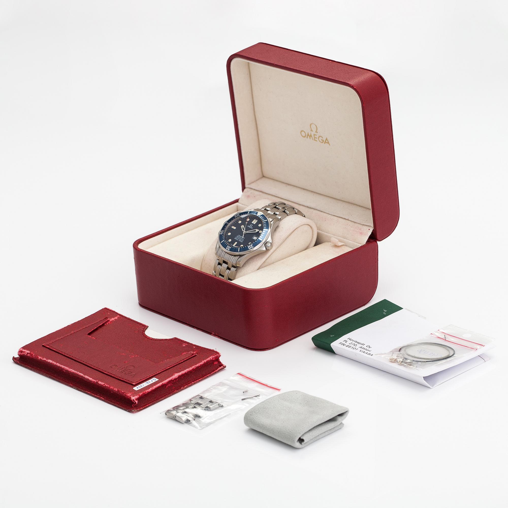 Omega, Seamaster, 300m, wristwatch, 41 mm.