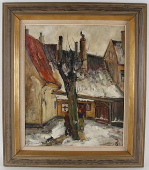 OKÄND KONSTNÄR, sign Albin.