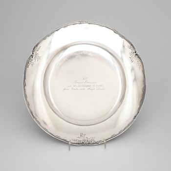 FAT, 2 st, silver, bla W.A bolin, Stockholm,1927. Total vikt ca 794 gram.
