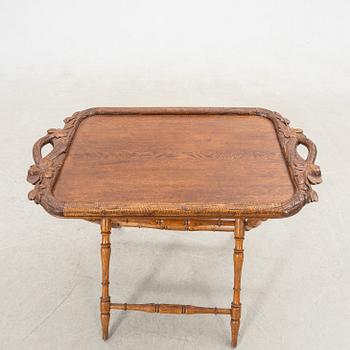 Tray with stand circa 1900.
