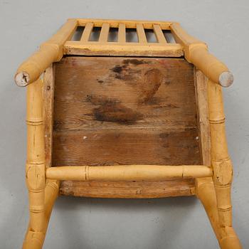 STOL. Gustaviansk, 1700-talets slut.