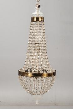 LJUSKRONA, oskariansk, 1900-talets början. Höjd c:a 100 cm.