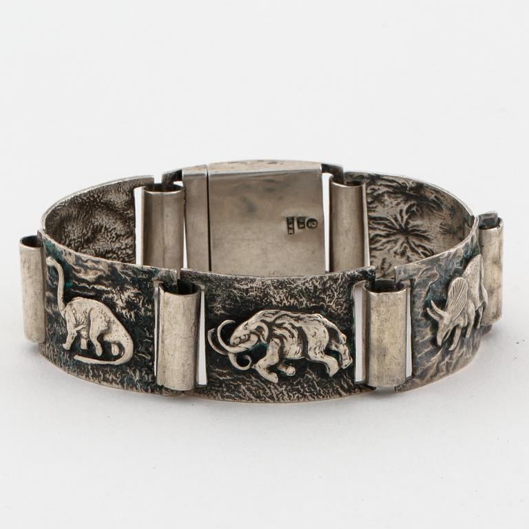 ARMBAND, stämplad BAF, Göteborg, 1949.
