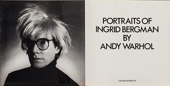 BOK, "Portraits of Ingrid Bergman" Andy Warhol. Galerie Börjesson.