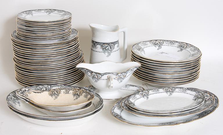 SERVISDELAR, 55 st, Rörstrand, "Greta".