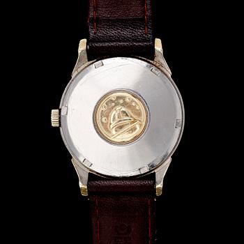 ARMBANDSUR, guld på stål, Omega, Automatic, Chronometer, Constellation.