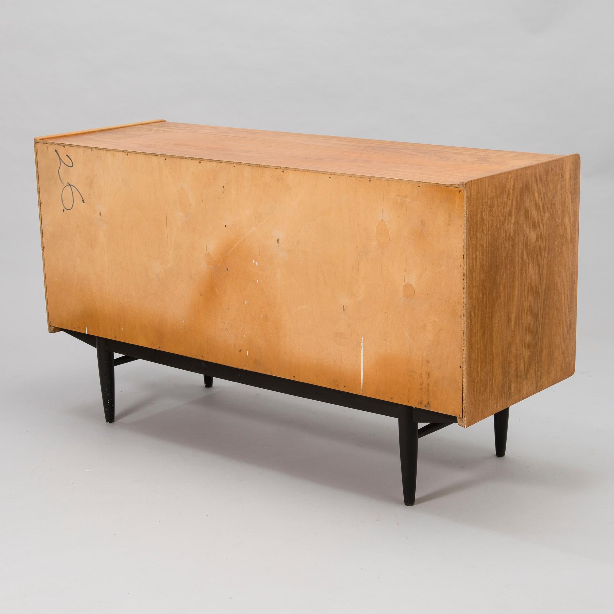 NILS JONSSON, sideboard model 222 (4008) manufactured under licens by Asko Finland 1950/60s.