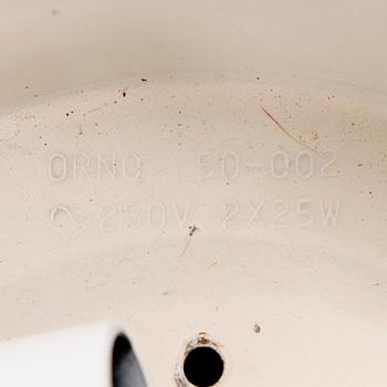 A PAIR OF WALL LAMPS / CEILING LAMPS, "AJ-Eklipta", Louis Poulsen/ license Orno1960s.