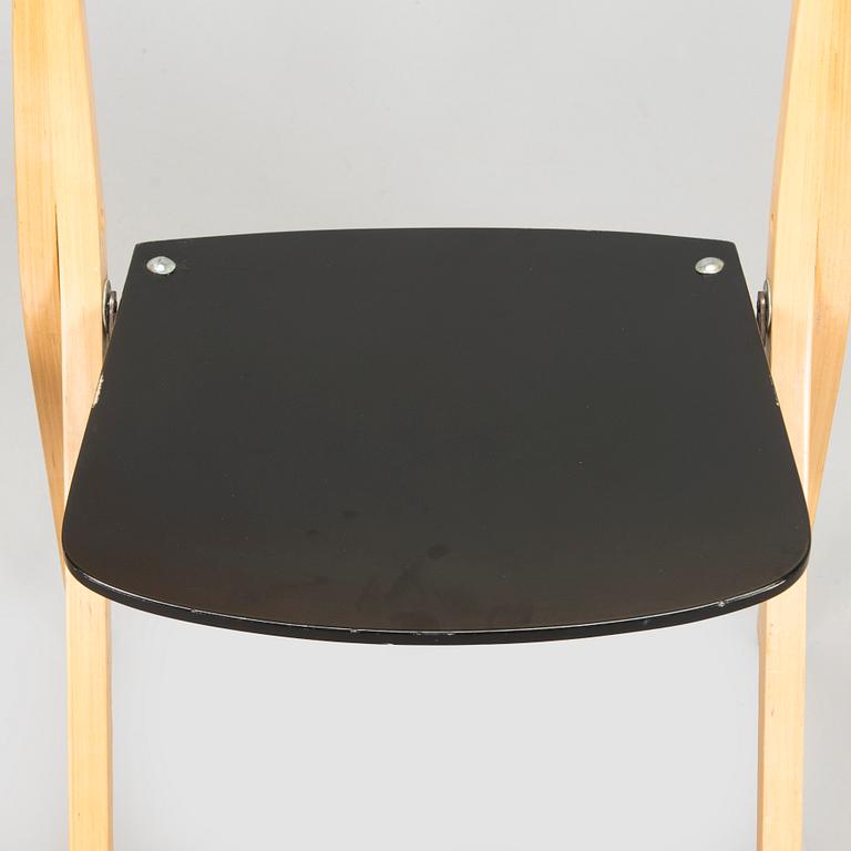 Carl-Johan Boman, a pairof  folding chairs, a pair "Boman", Wilh. Schauman furniture factory, Jyväskylä 1960s.