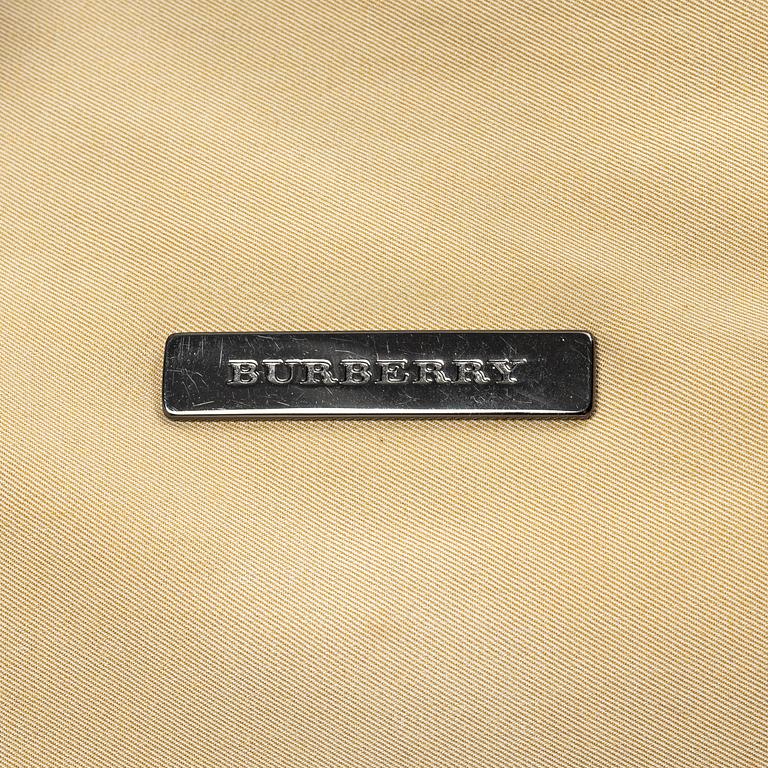 Burberry, A bag and a scarf.