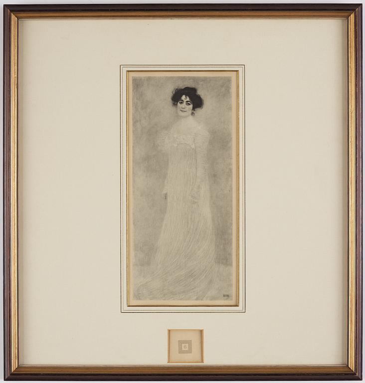 Gustav Klimt, "Portrait of Serena Lederer".