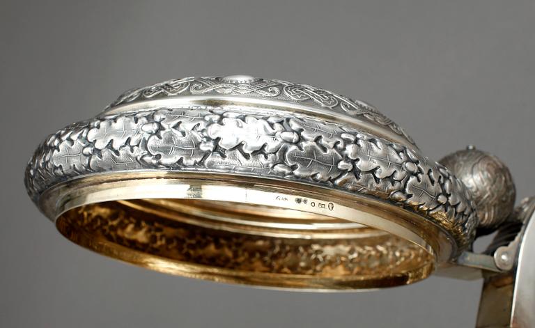STOP, silver, GAB, Stockholm, 1947, vikt ca 1006 g.
