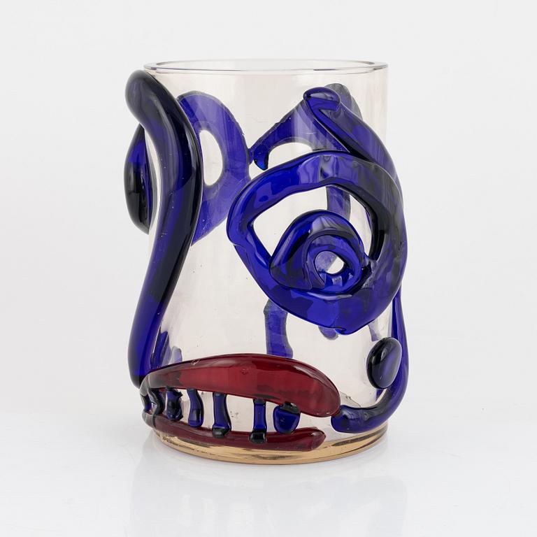 Bengt Lindström, a glass vase, Berengo, Italy.