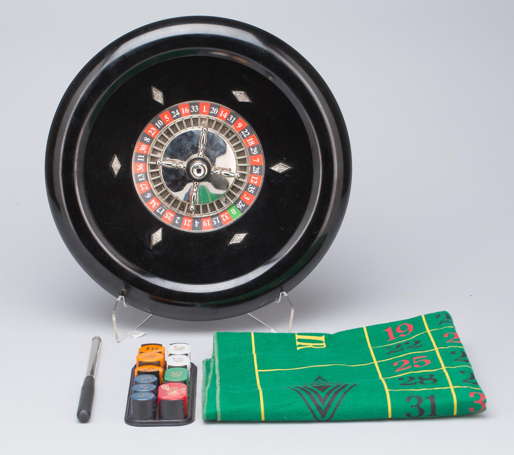 ROULETTE, 1900-talets andra hälft. A.P.F.v. Rolland.