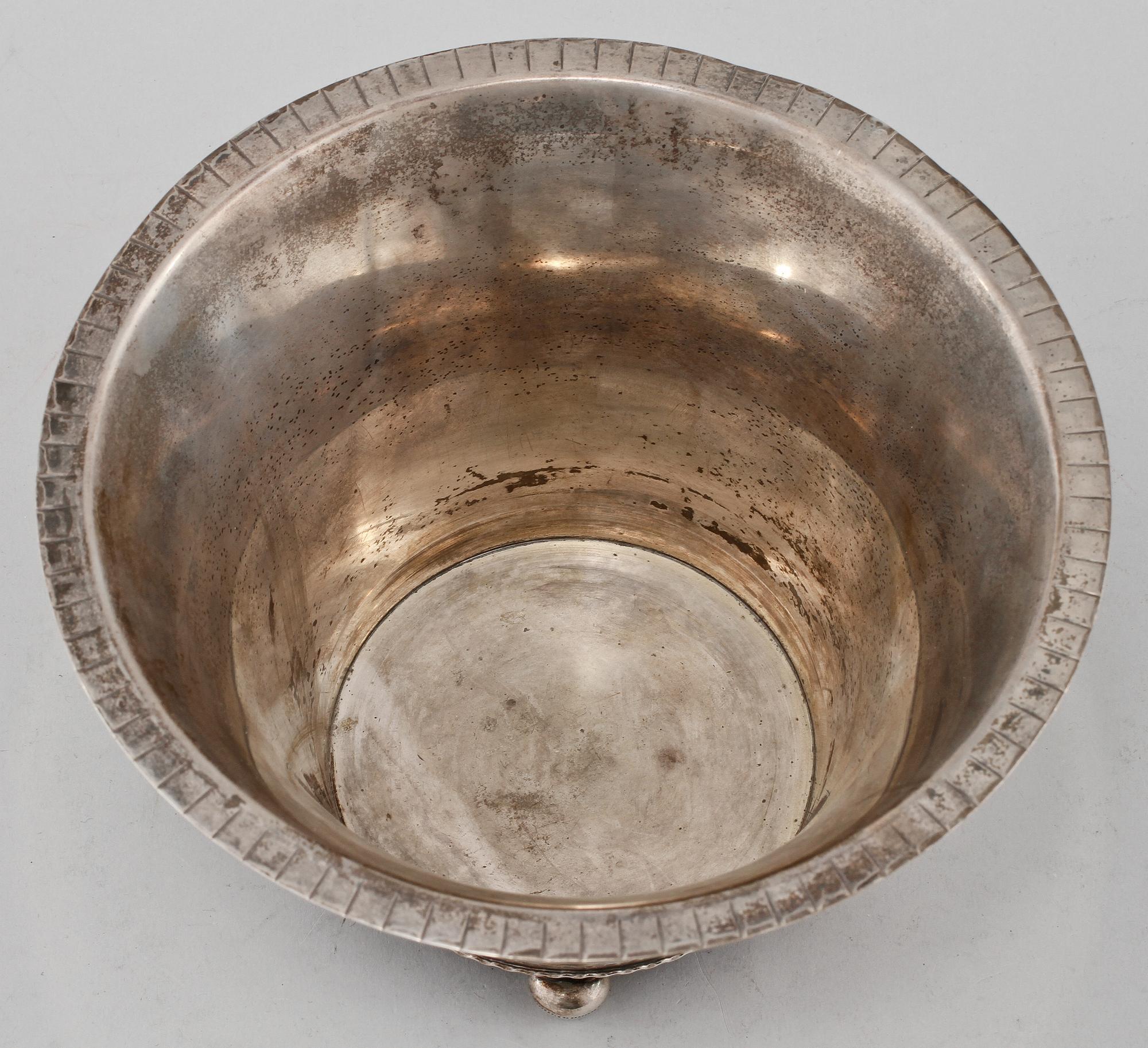 SKÅL, silver, GAB, Stockholm, 1934, vikt 395 g.