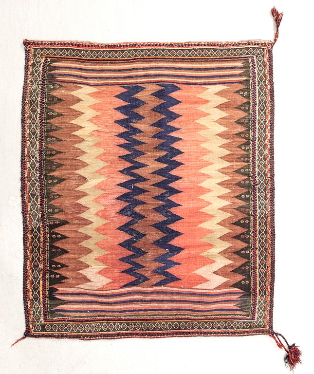 Carpet Afshar-Sinjan, Soffreh old 131x119 cm.