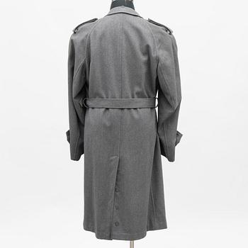 Five Finnish uniform overcoats, second half of 20th Century.
